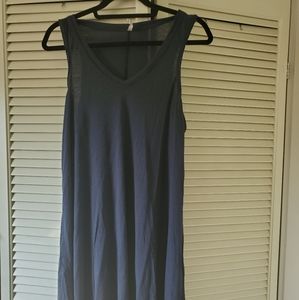 Lightweight Navy Jersey Dress